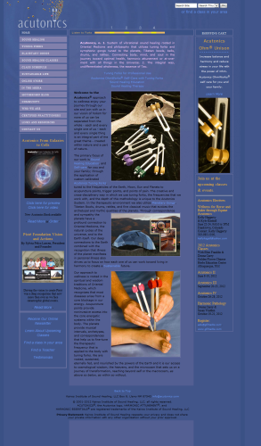 Acutonics Home Page