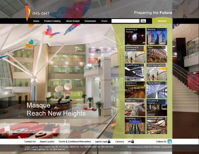 Insight Lighting Home Page